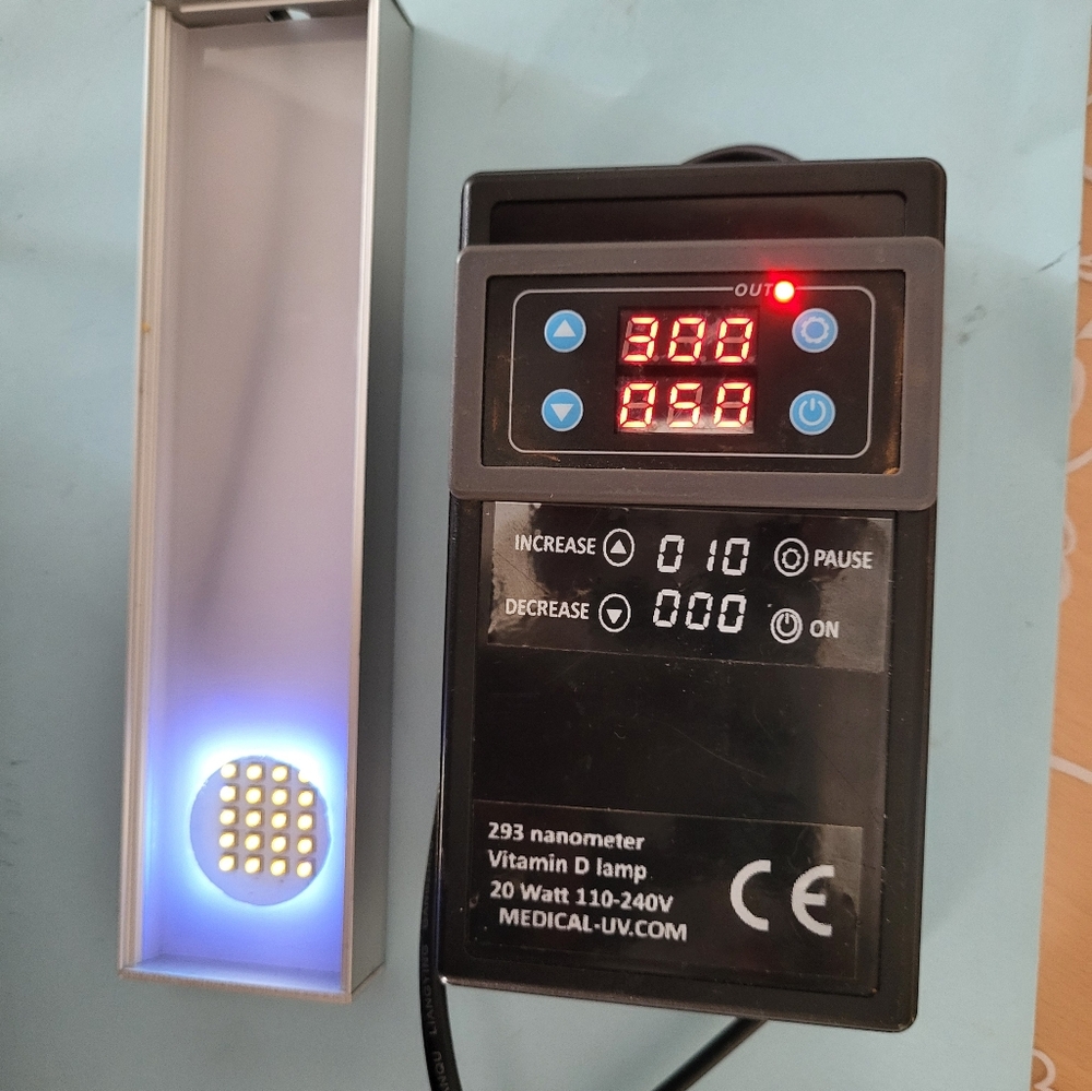 Phototherapy lamp for psoriasis vitiligo eczema